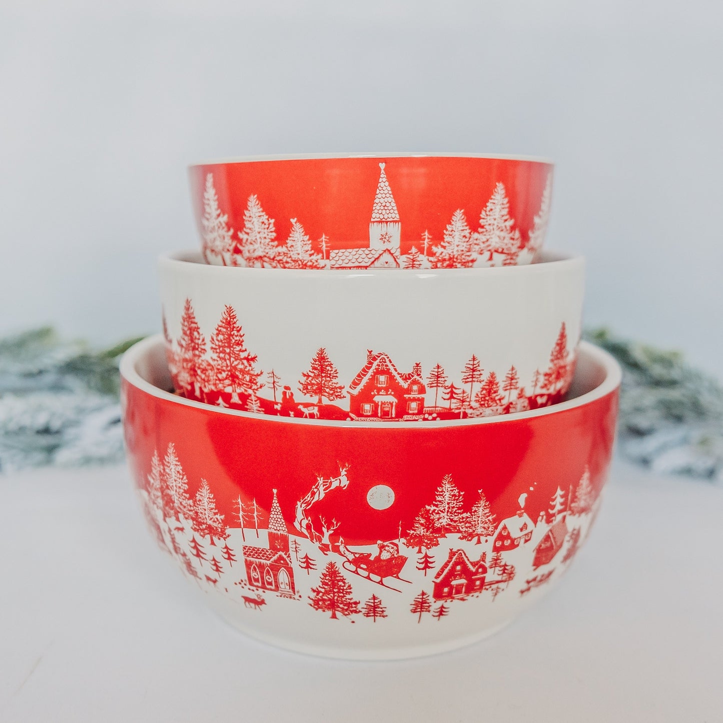 Ceramic Holiday Bowls