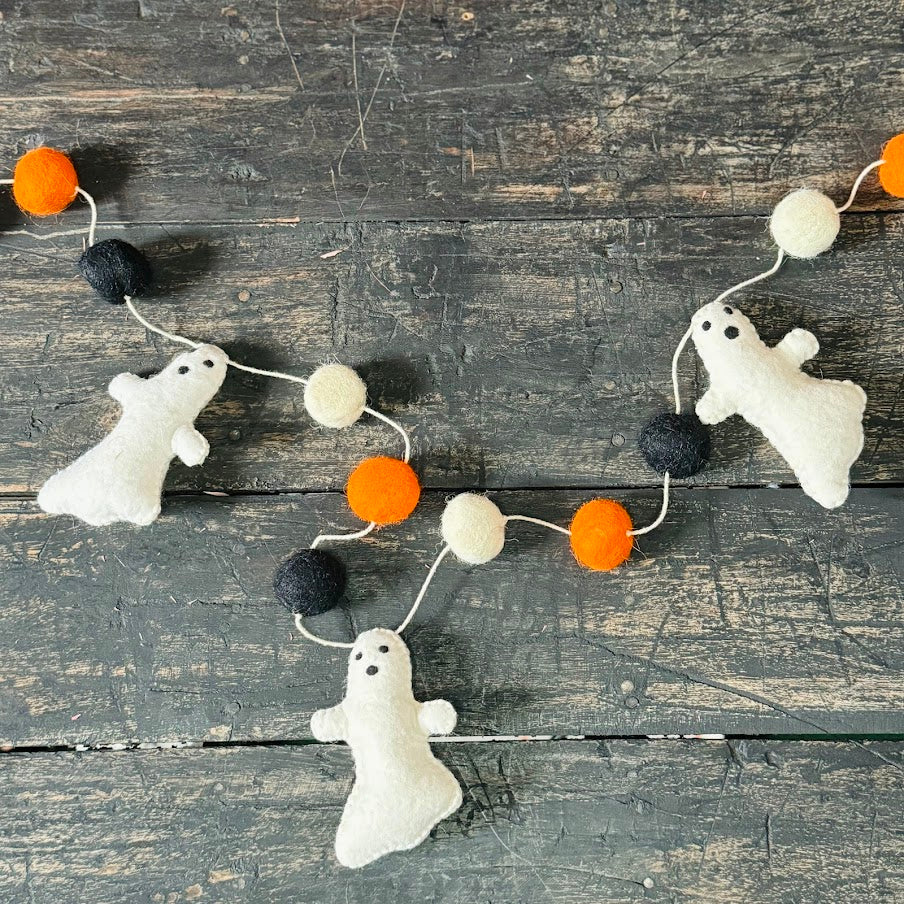 Felt Ghost Garland