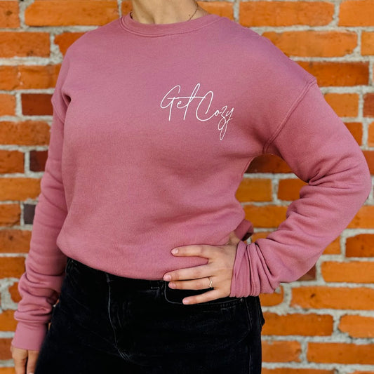 Get Cozy Graphic Sweatshirt