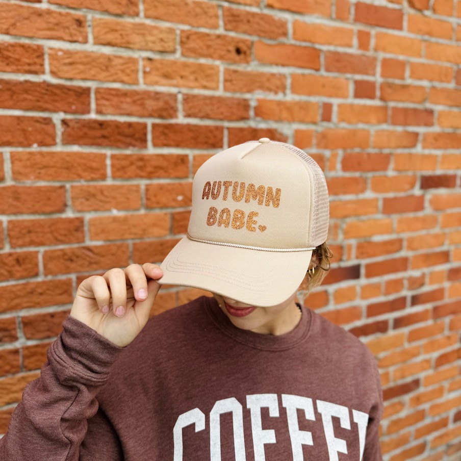 Autumn Babe Trucker Hat