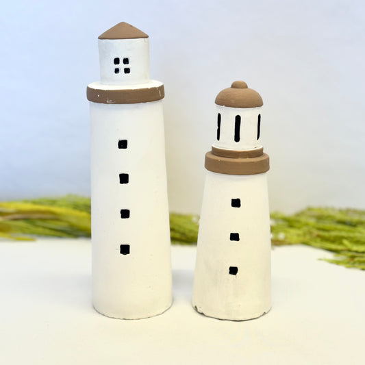 Cement Lighthouses