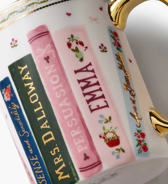 Ladies Night Book Club Porcelain Mug