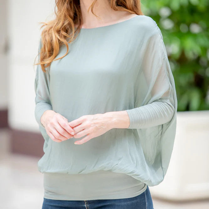 Cassandra Italian Silk Top