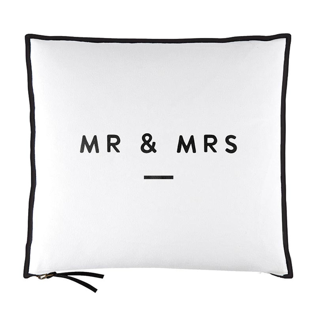 Mr. & Mrs. Mini Throw Pillow