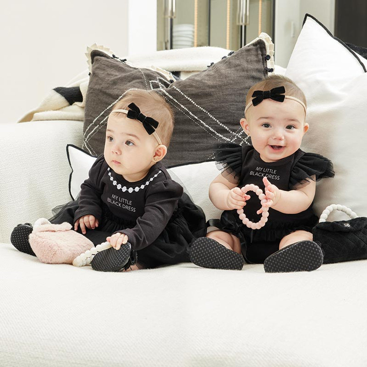 Fancy Black Headband Set for Baby
