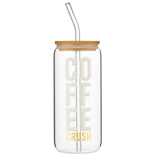 Coffee Crush Glass Tumbler