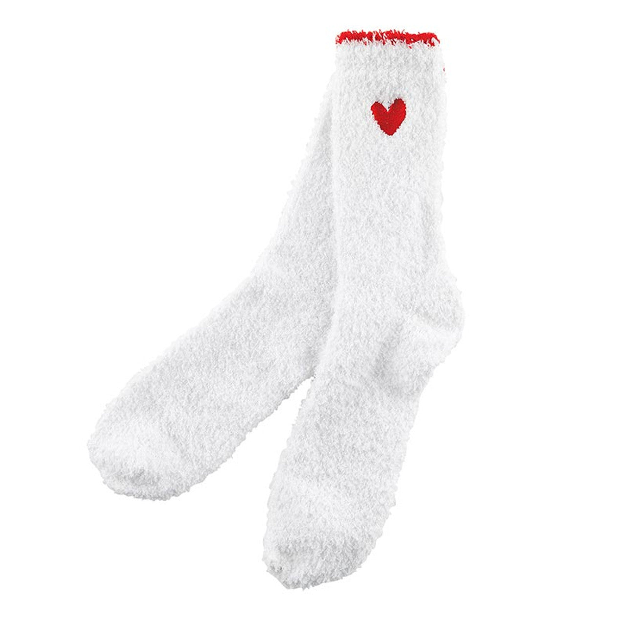 Cozy Heart + Bow Icon Socks
