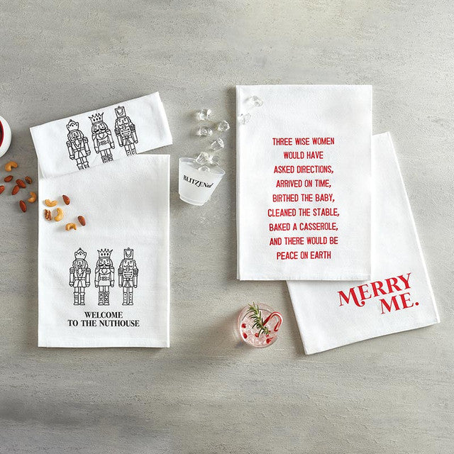 Three Wise Women Tea Towel