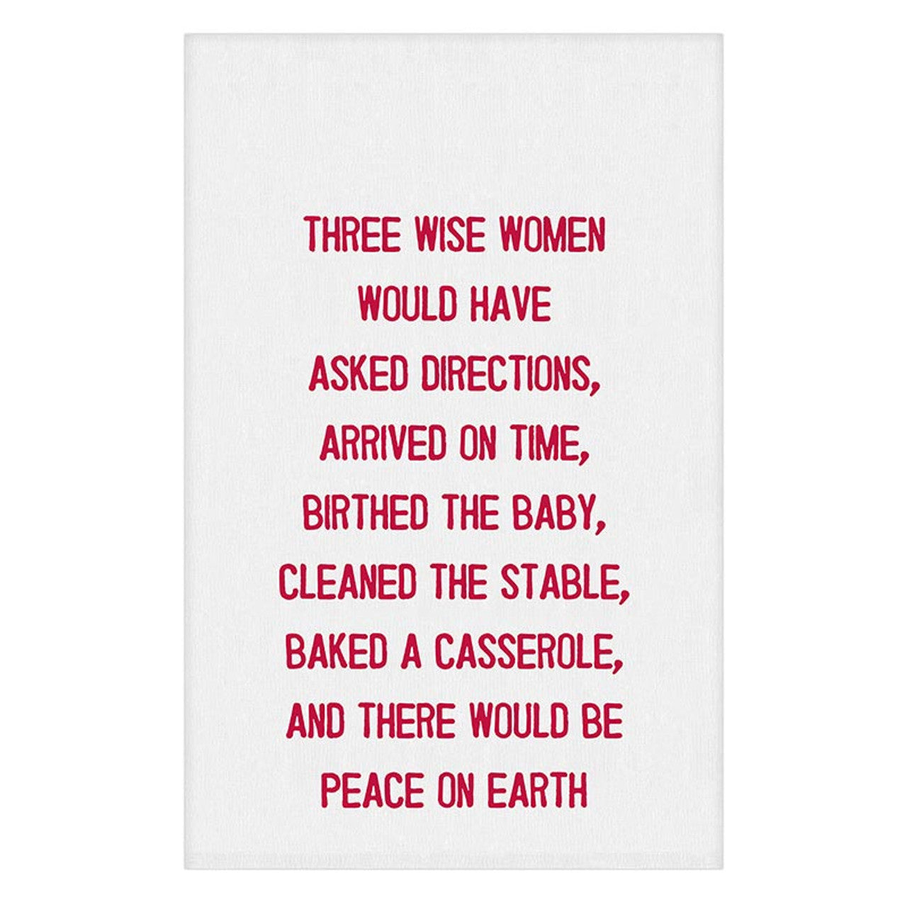 Three Wise Women Tea Towel