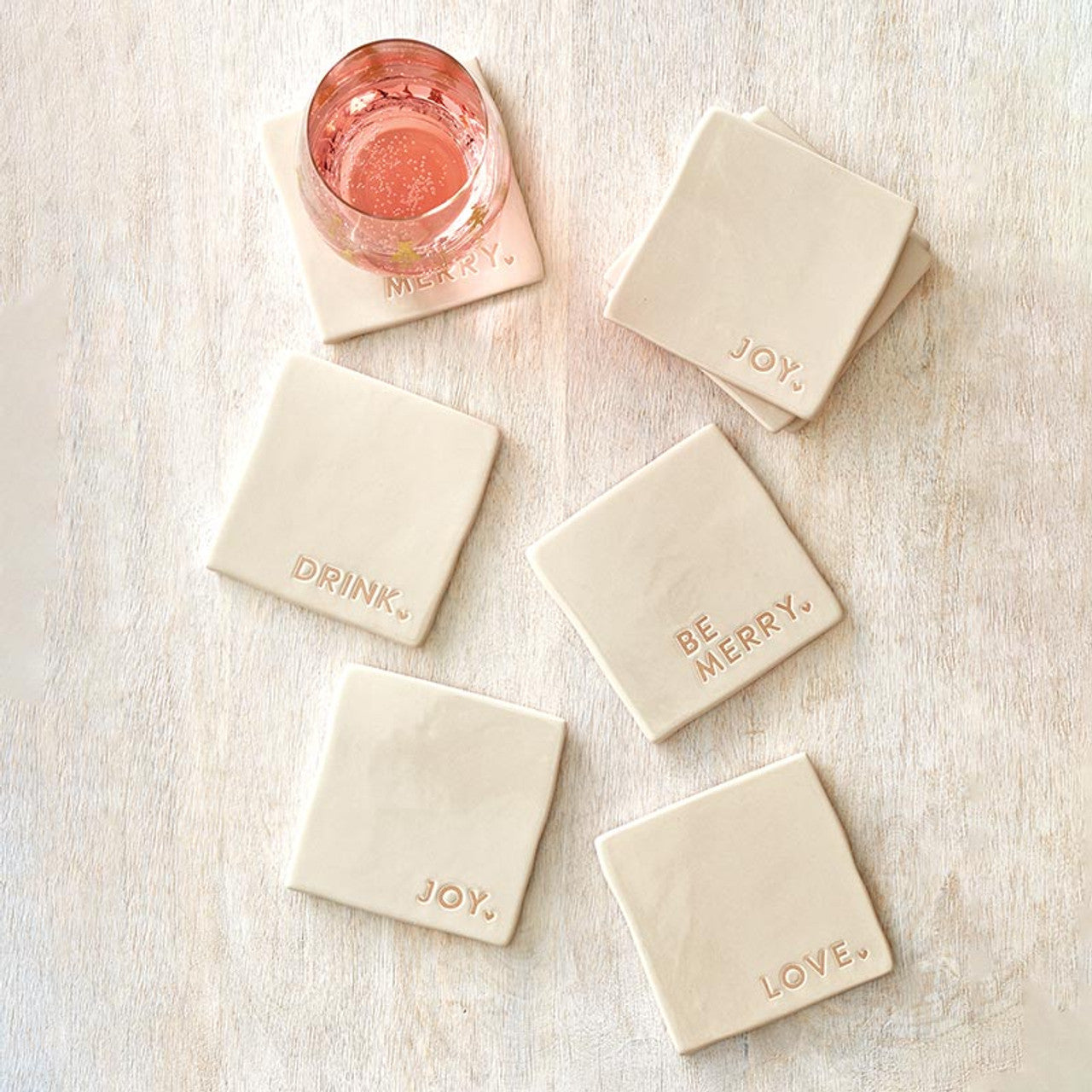 Festive Ceramic Coasters
