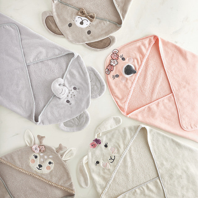 Hooded Animal Bath Towels for Baby