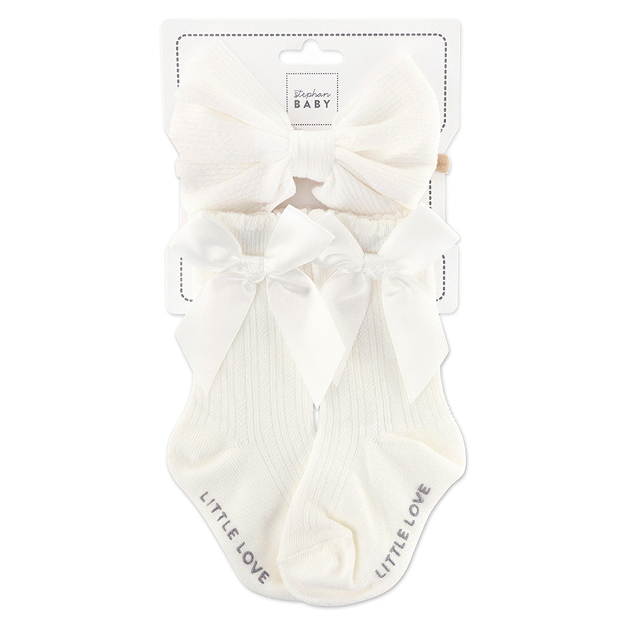 Baby Headband & Socks Set