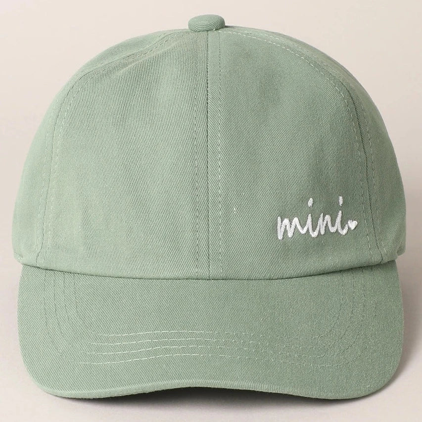 Mini Embroidered Hat