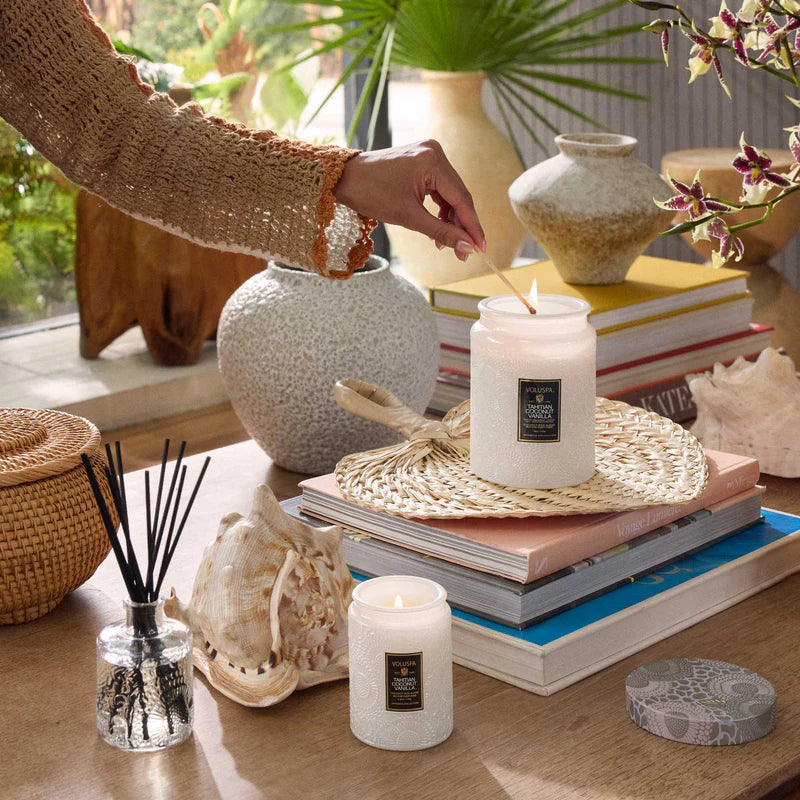 Tahitian Coconut Vanilla Candles