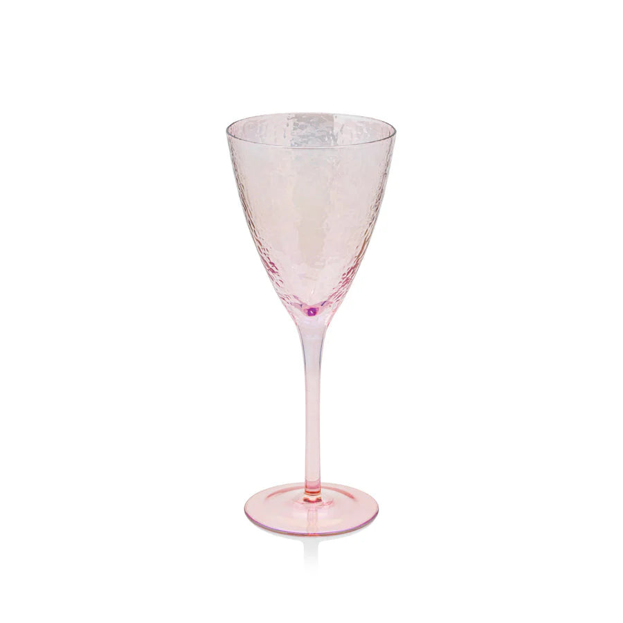 Pink Luster Glassware Collection