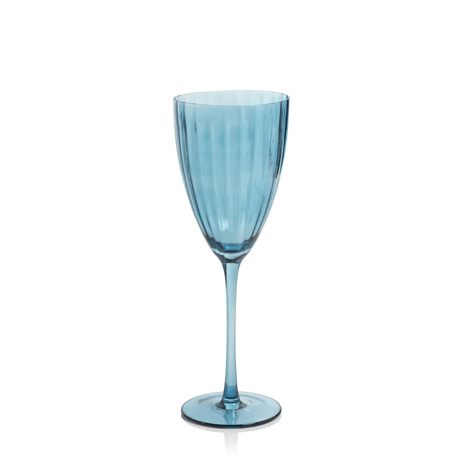 Blue Azure Madeleine Glassware Collection