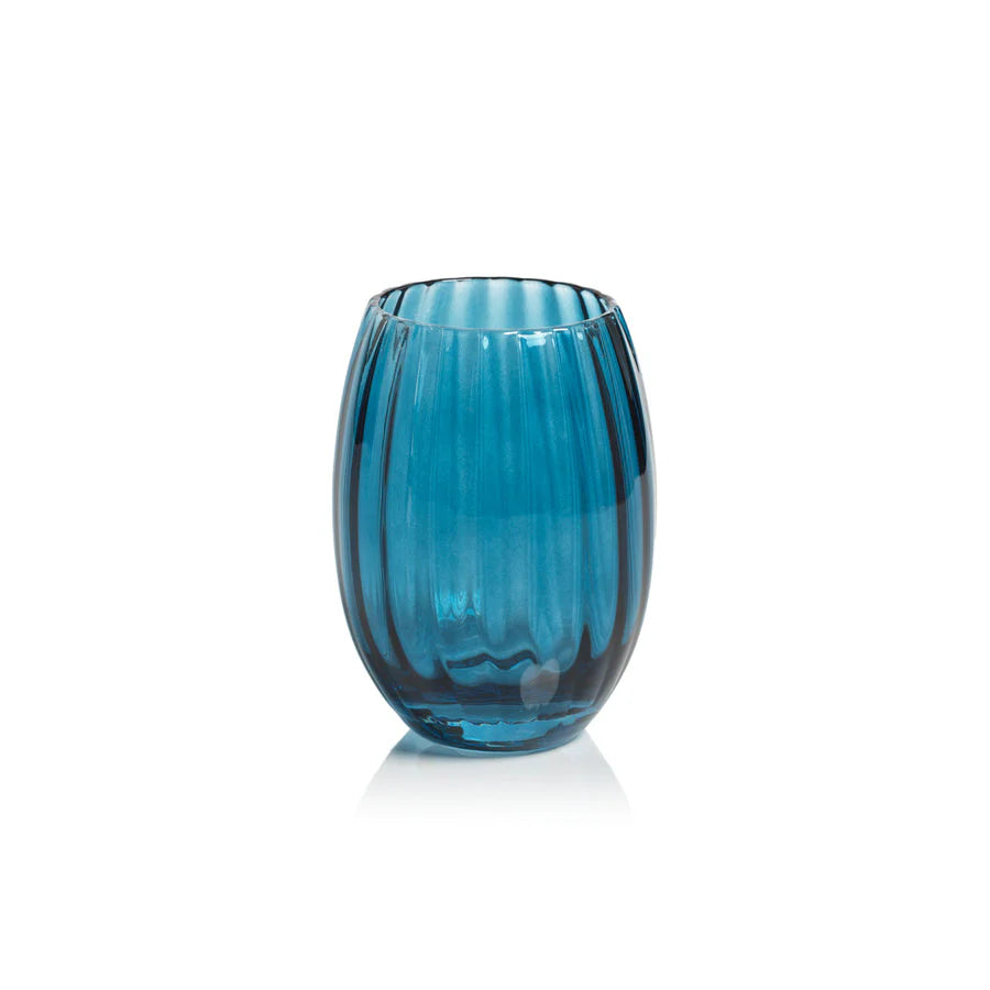 Blue Azure Madeleine Glassware Collection