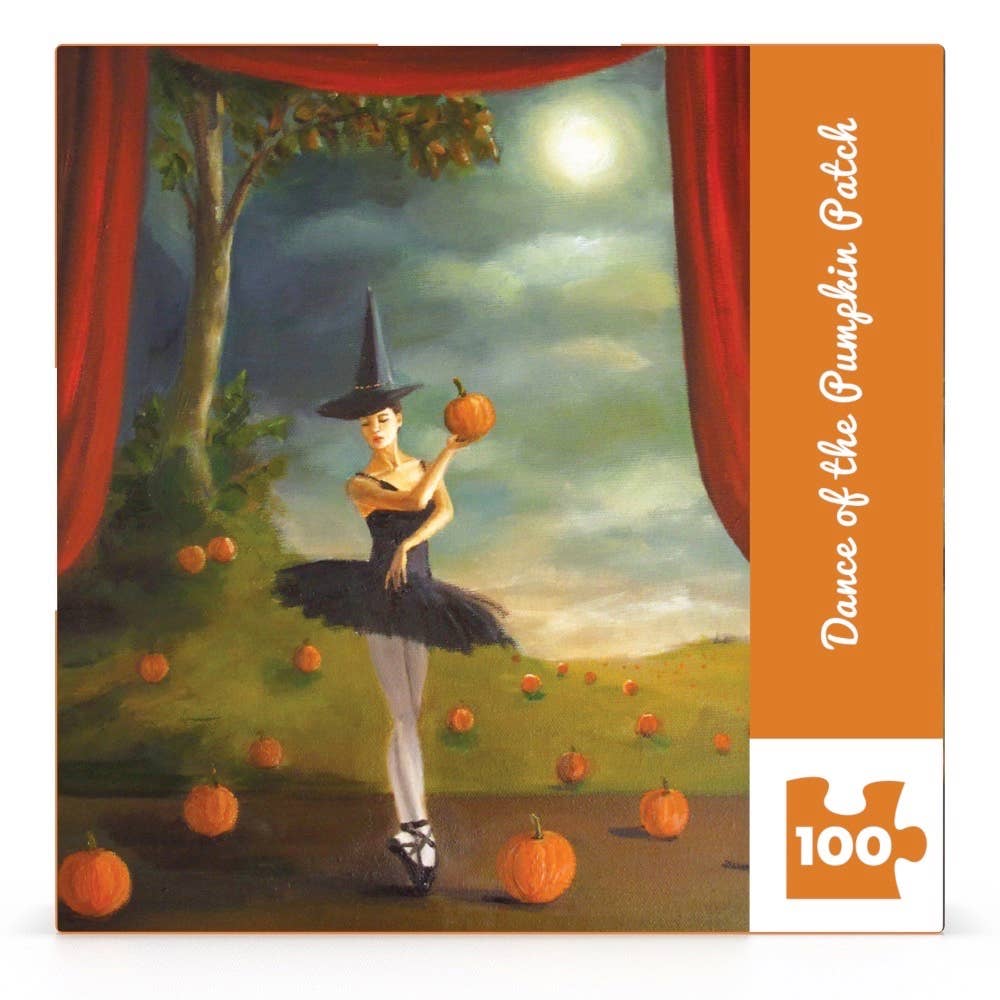Dance of the Pumpkin Patch 100 Piece Mini Puzzle