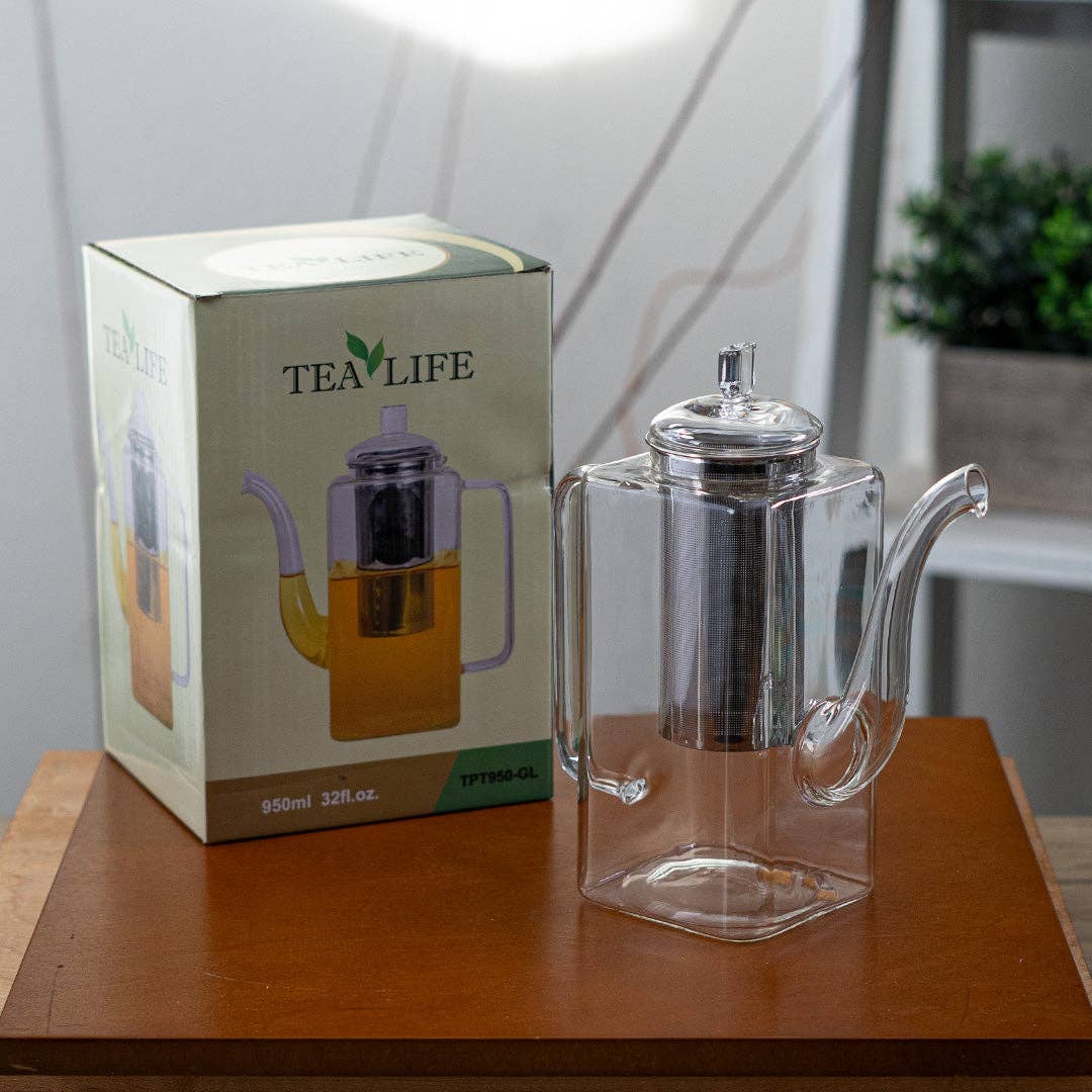 32oz Glass Tea Pot