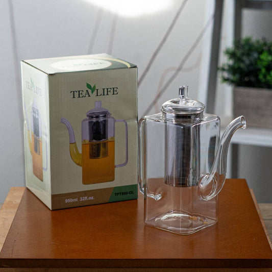 32oz Glass Tea Pot