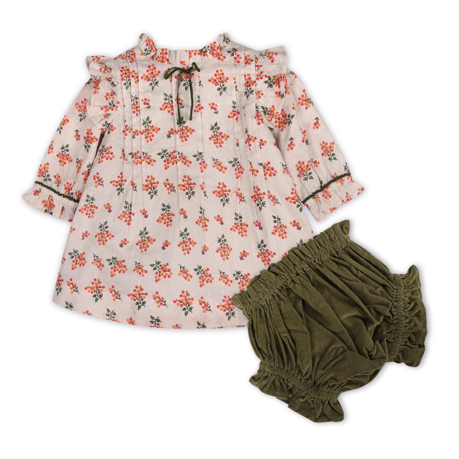 Lucca Floral Dress & Bloomer