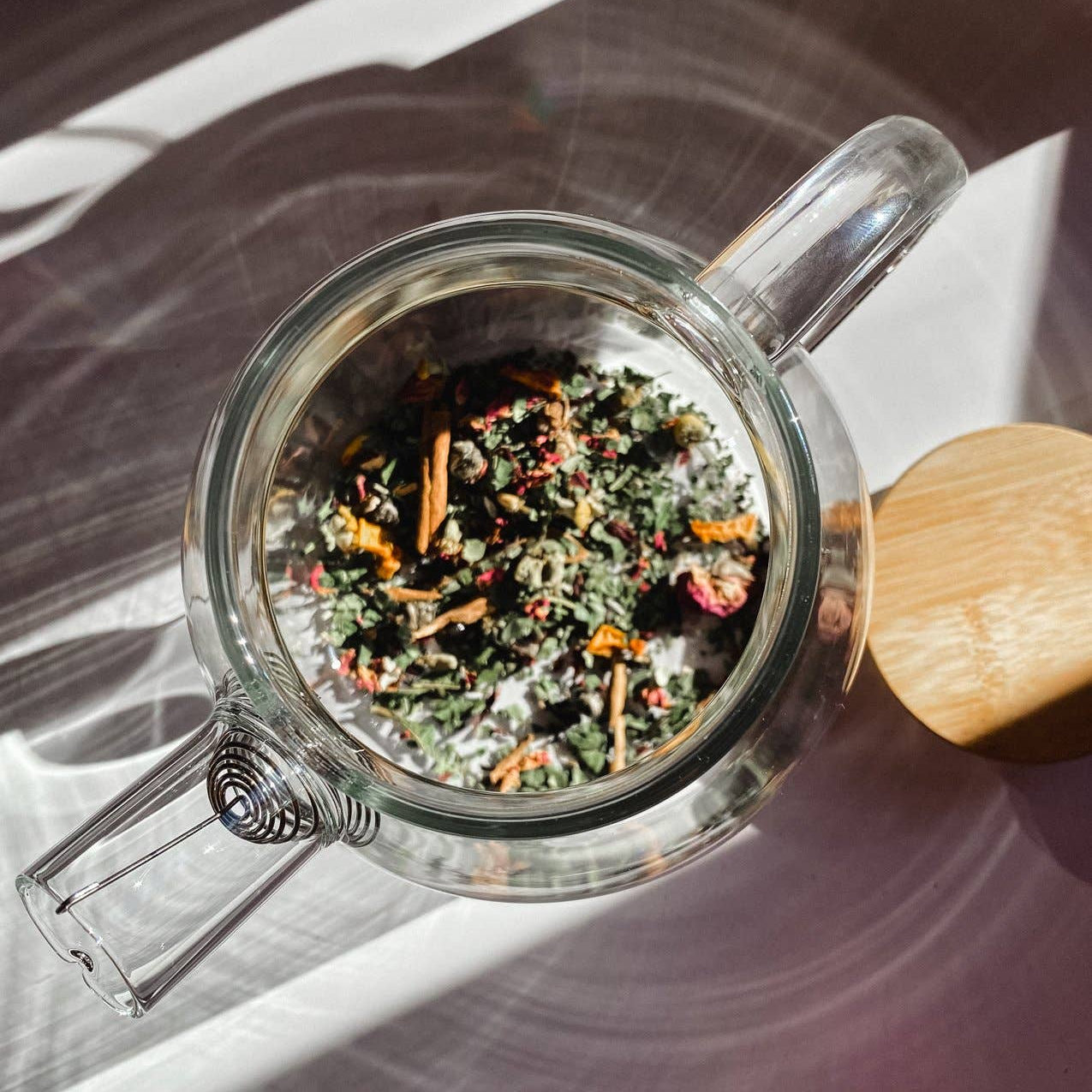 Heat-Resistant Glass Teapot