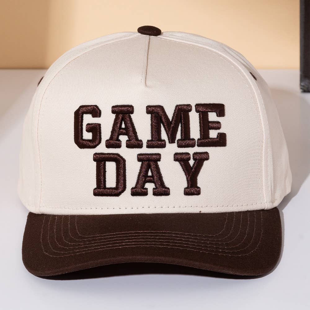 Game Day Embroidered Trucker Hat