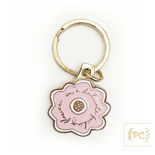 Delicate F*cking Flower - Key Chain