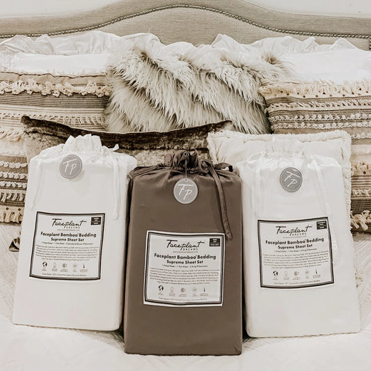 Pearl Grey Bamboo Sheet Sets