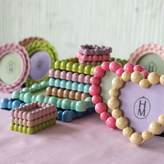 Vibrant Ruffled Frames