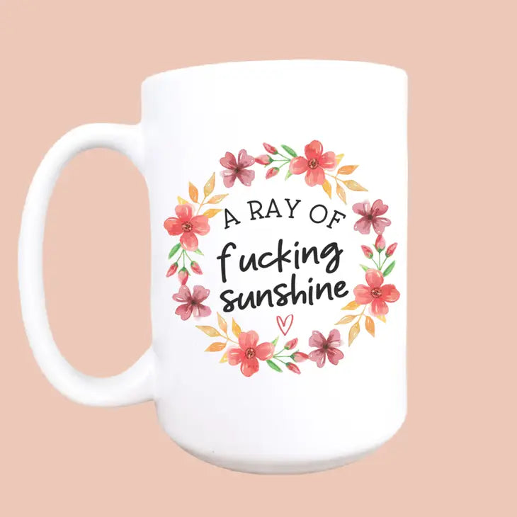 Ray of Sunshine Ceramic Coffee Mug