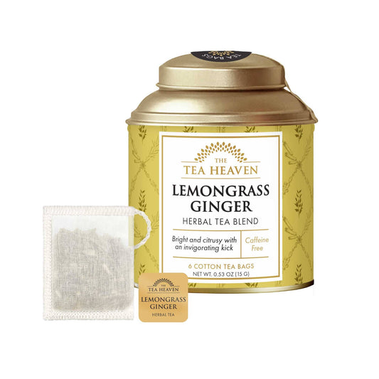 Lemongrass Ginger Mini Tea Bag Canister