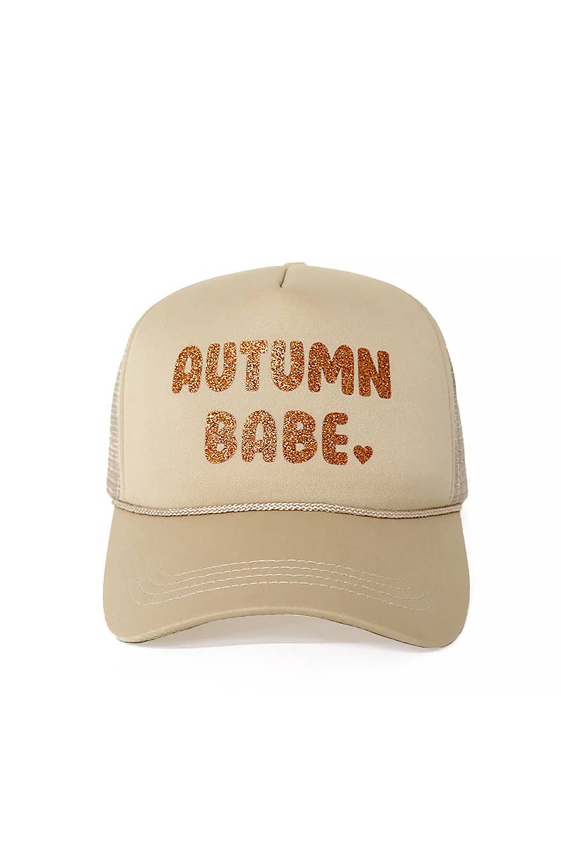 Autumn Babe Trucker Hat