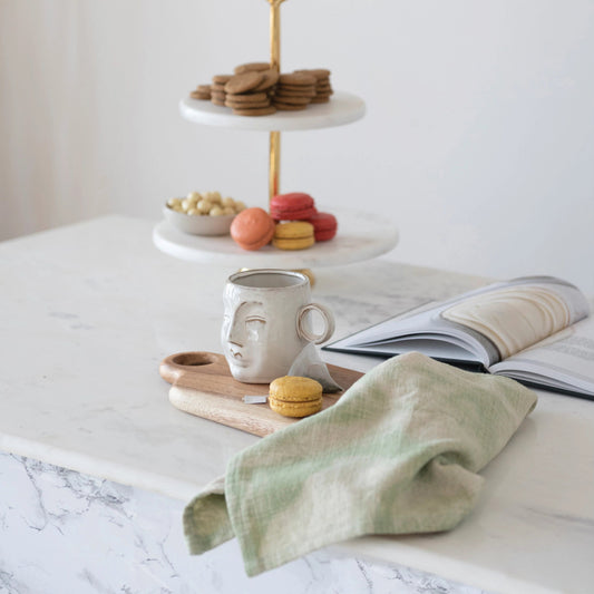 Marble Printed Tea Towels