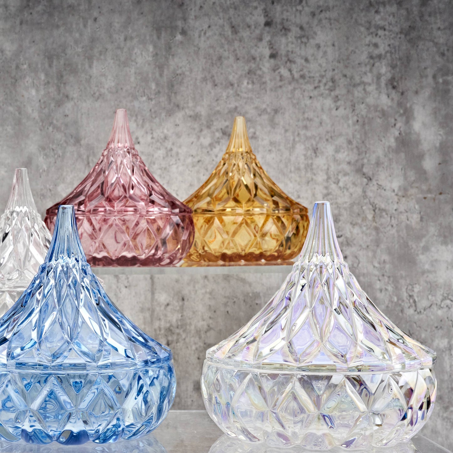 Pink Hershey's Kiss Candy Dish