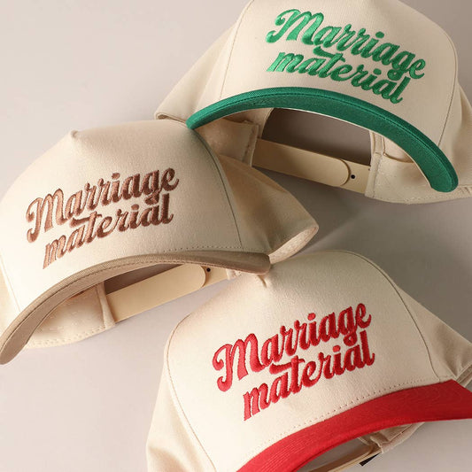 Marriage Material Two Tone Trucker Hat