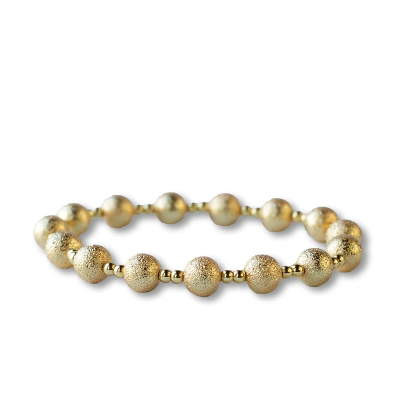 Gold Beaded Bracelets