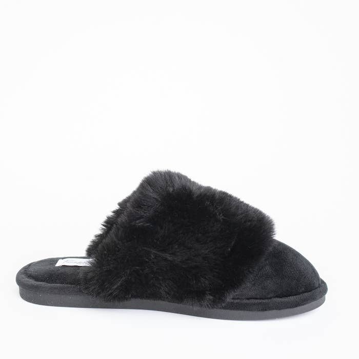 Faceplant Furry Slippers