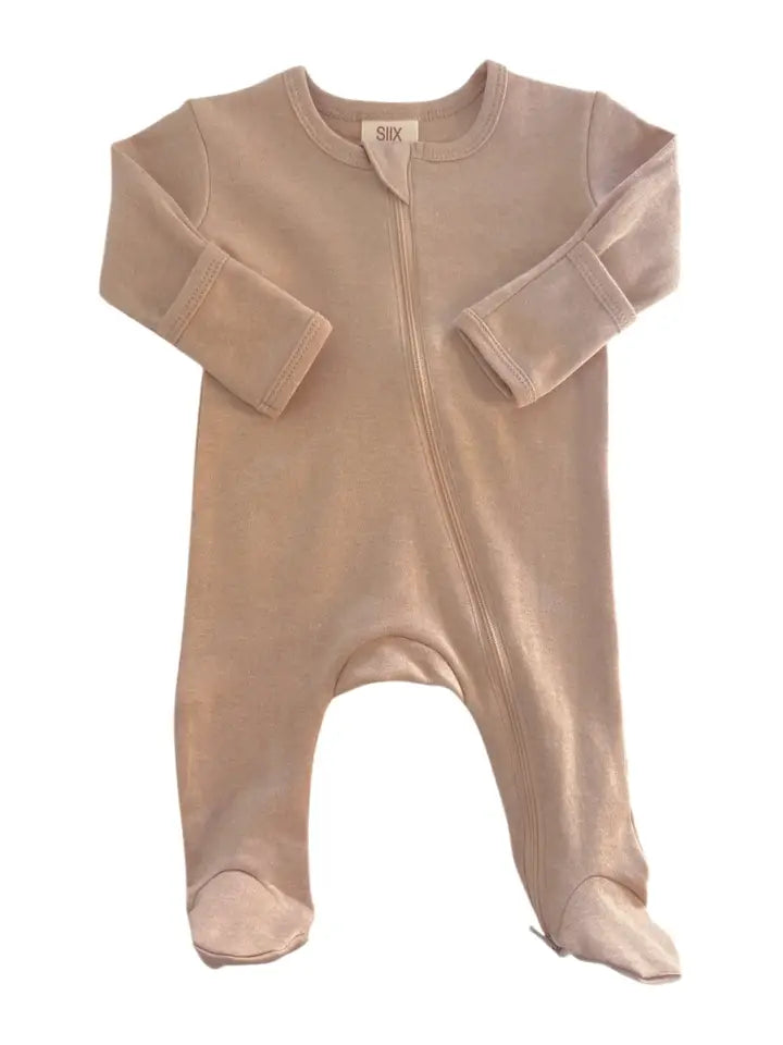Organic 2-Way Zip Footies