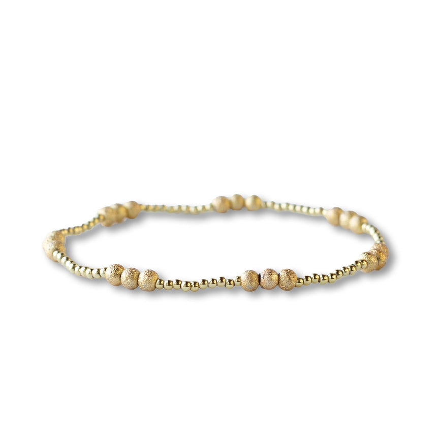 Gold Beaded Bracelets
