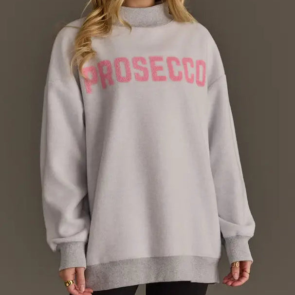 Wine & Prosecco Reversible Sweatshirt