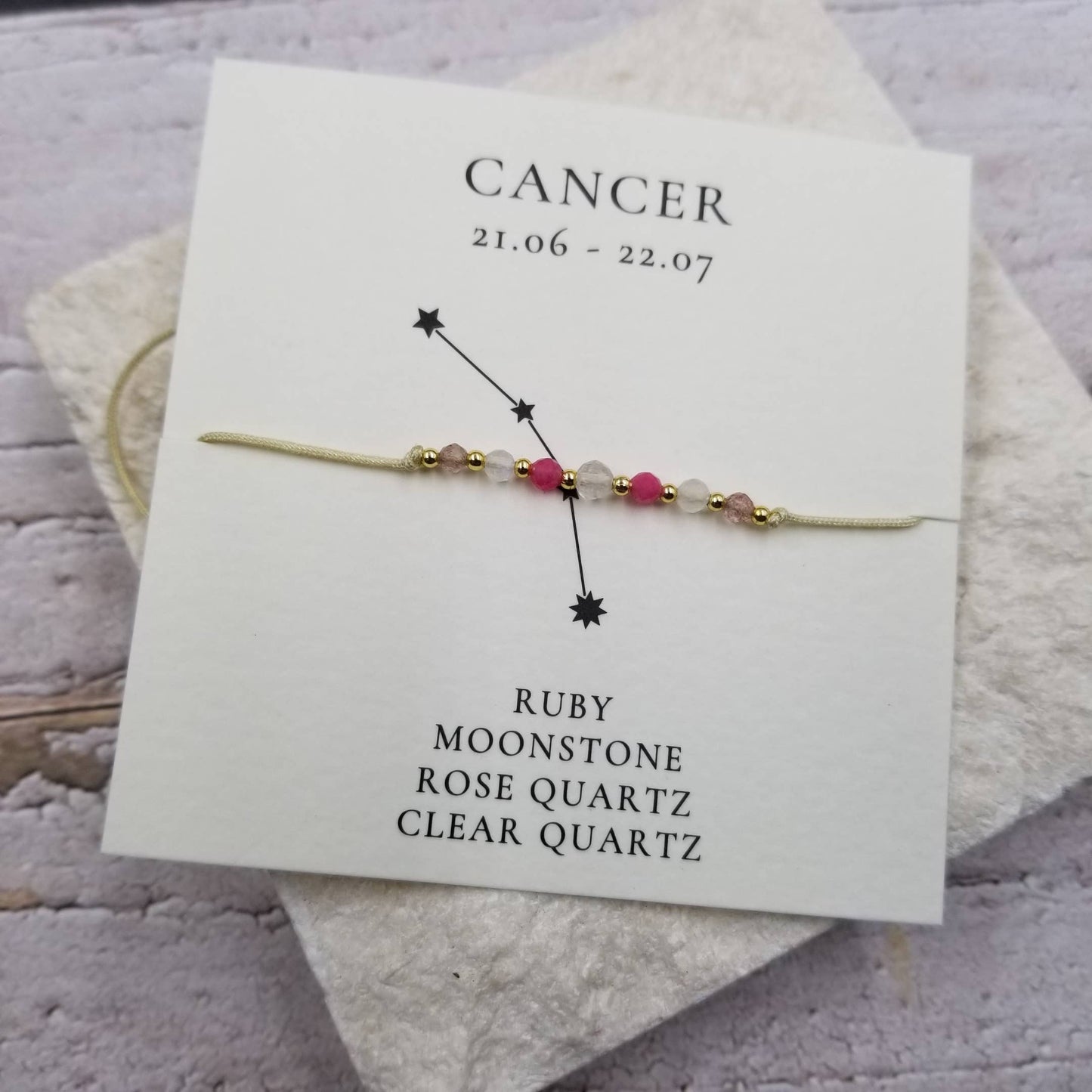 Constellation Natural Stone Bracelets