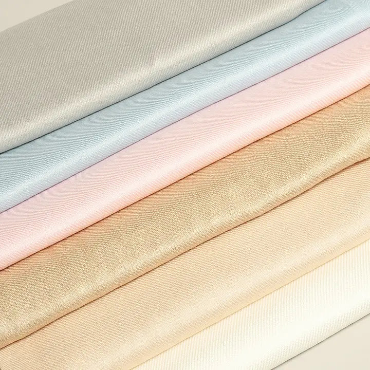 Plain Pashmina Shawl Scarf Wrap w/ Fringe