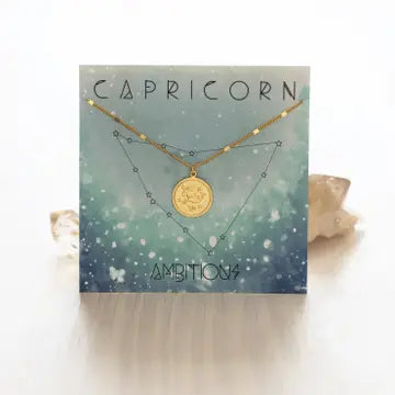 Zodiac Medallion Necklaces