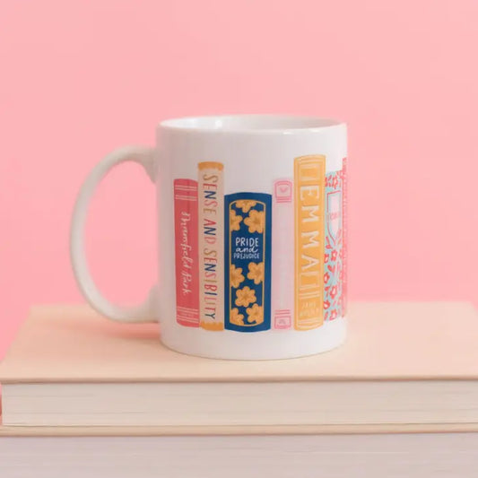 Bookshelf Mug