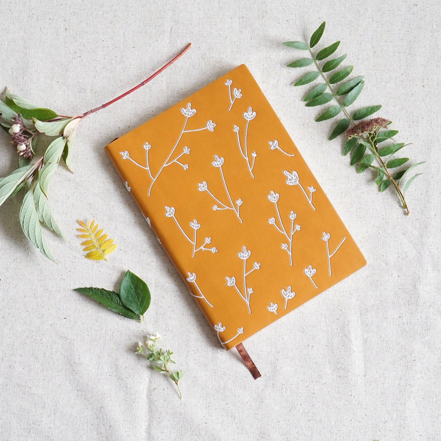 Samantha Embroidered Journal