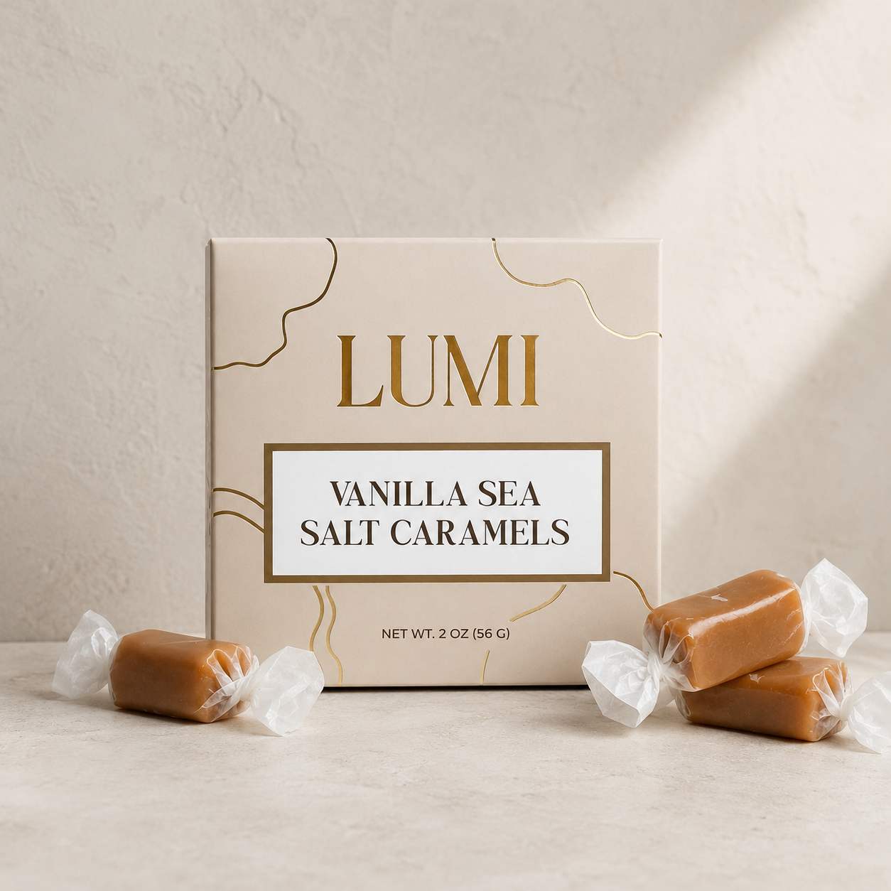 Vanilla Sea Salt Caramels