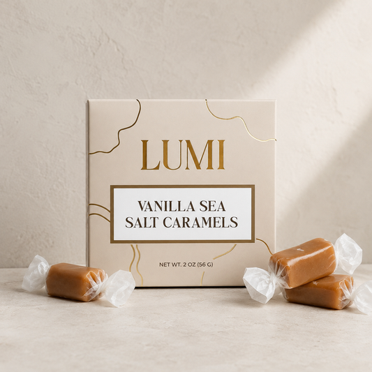 Vanilla Sea Salt Caramels