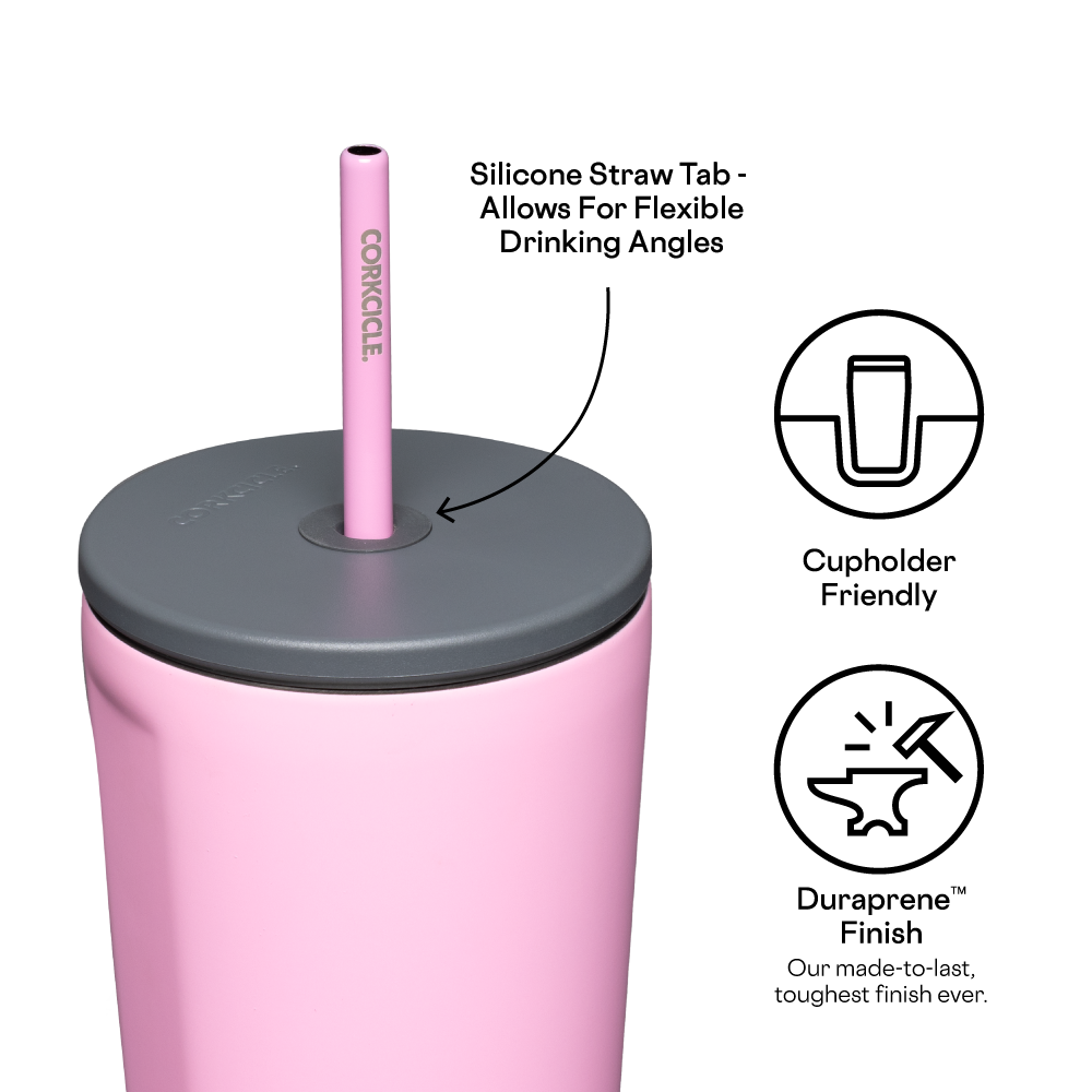 Pink Cold Cup 24oz