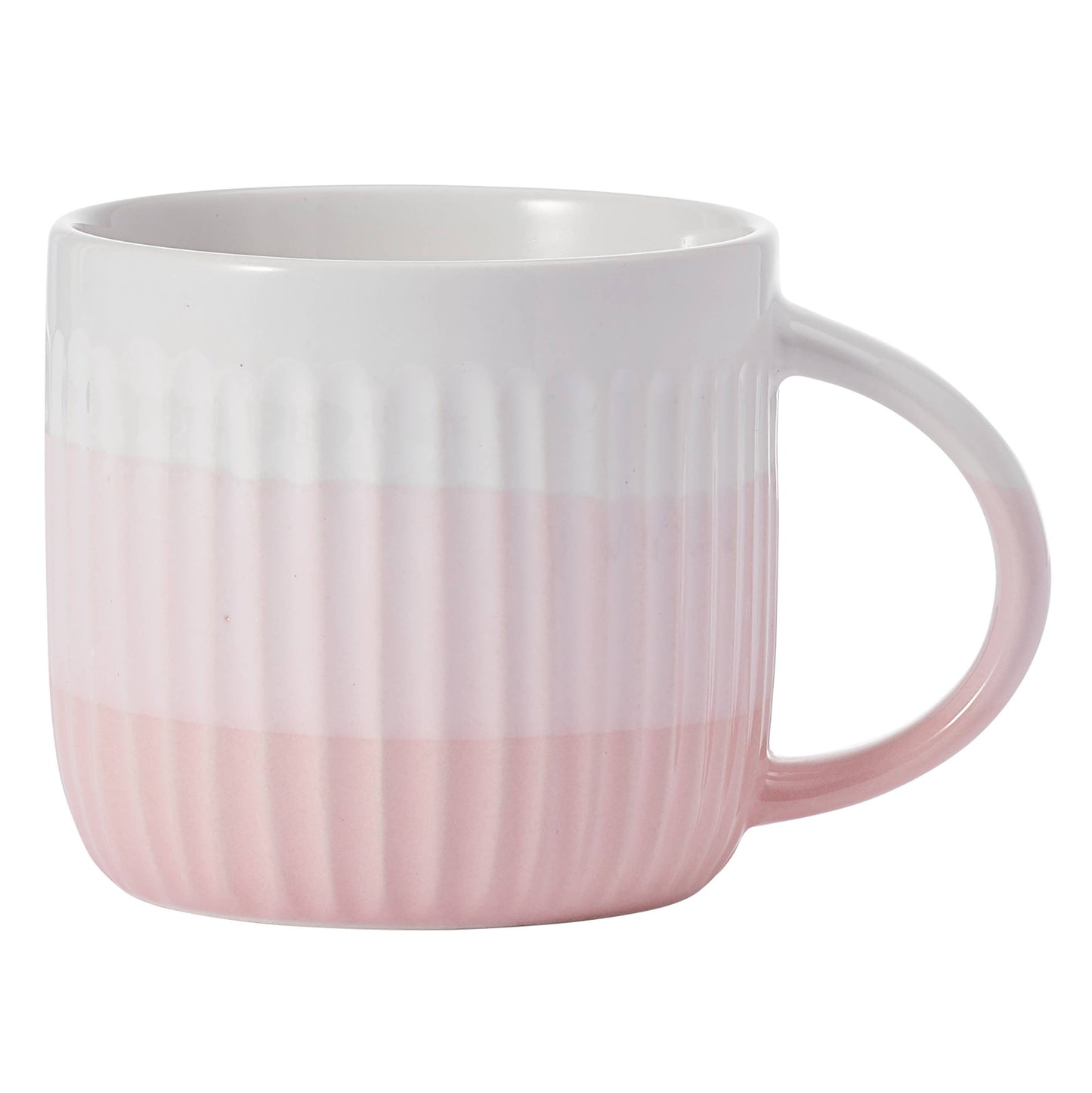 Pink Debossed Ombre Mug